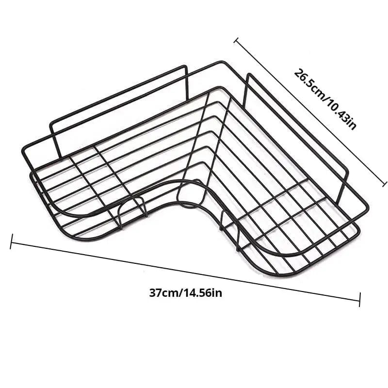 Bathroom Iron Triangle Storage Rack - Essentialshouses