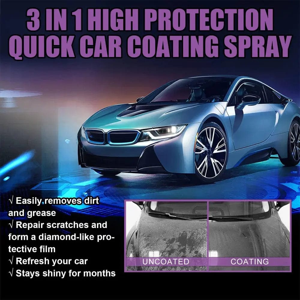 Car 3 In 1 Ceramic Coating Spray - Essentialshouses