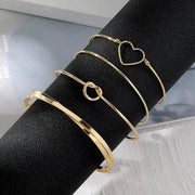 Fashion Heart Cross Bracelet - Essentialshouses