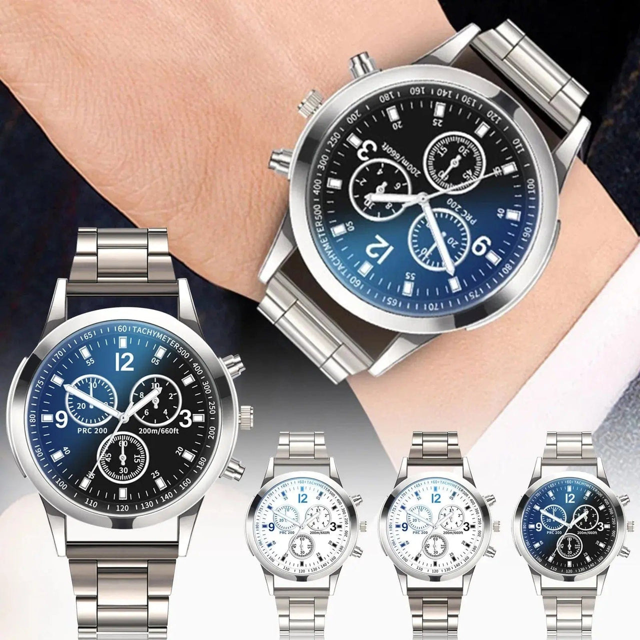 Fashion Stainless Steel Luxury Watches - Essentialshouses