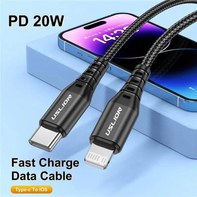 Fast Charging 20W PD USB-C Cable - Essentialshouses