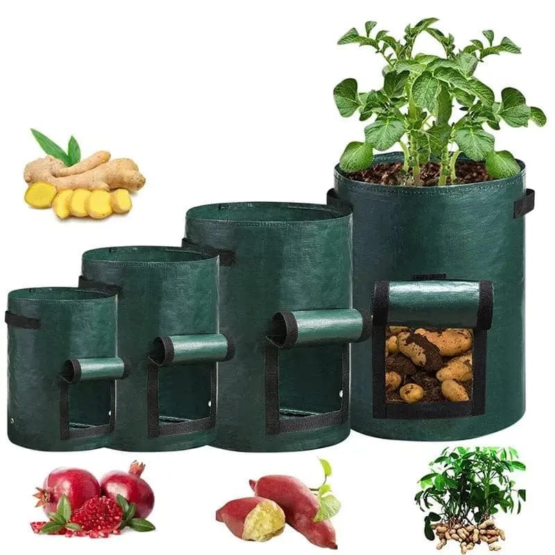 Garden Gallon Plant Growing Pots - Essentialshouses