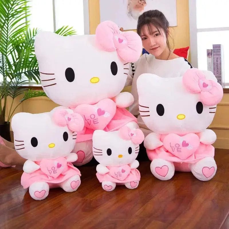 Girl Sanrio Hello Kitty Cat Plush Toy - Essentialshouses