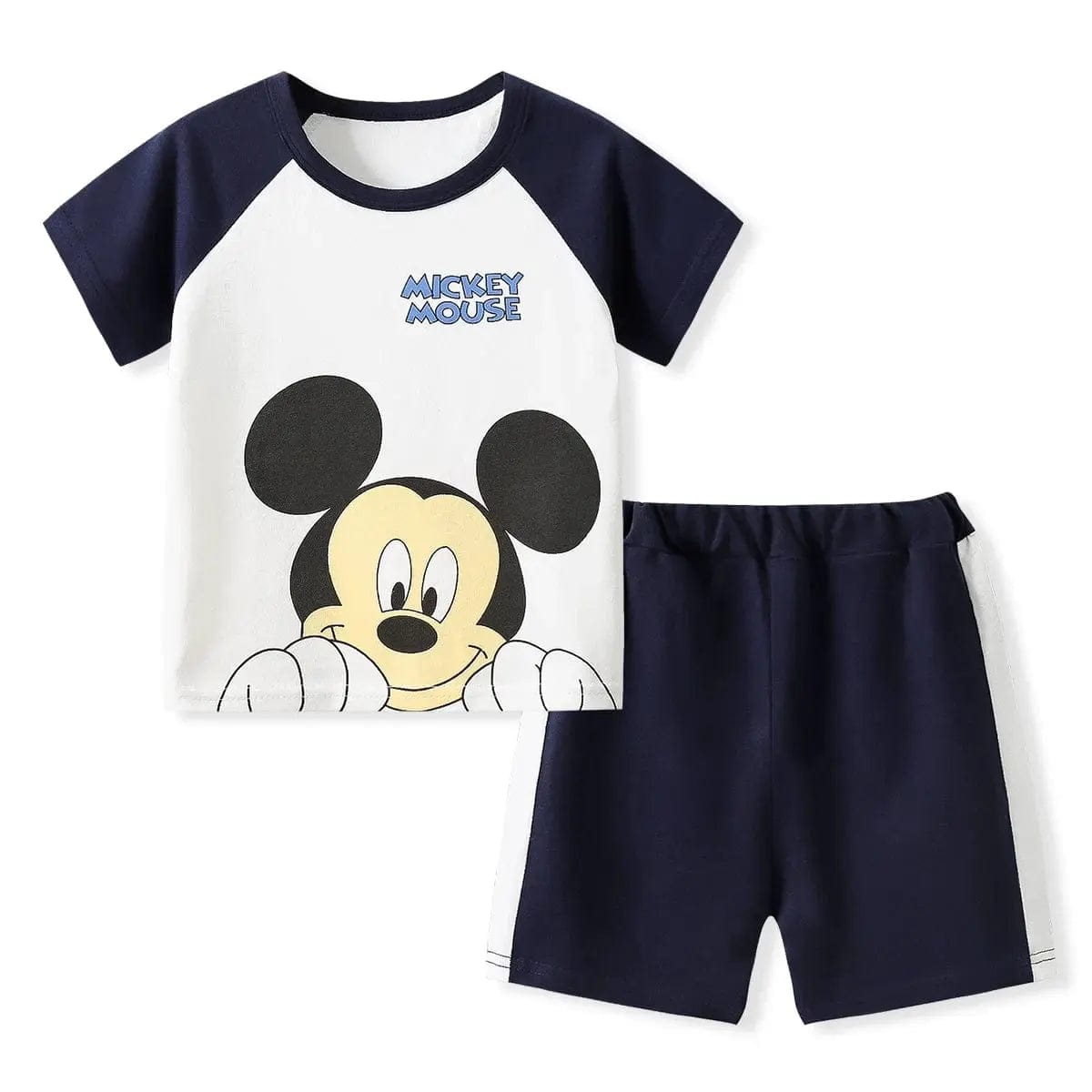 Kids Leisure Mickey Mouse Shirt Set - Essentialshouses