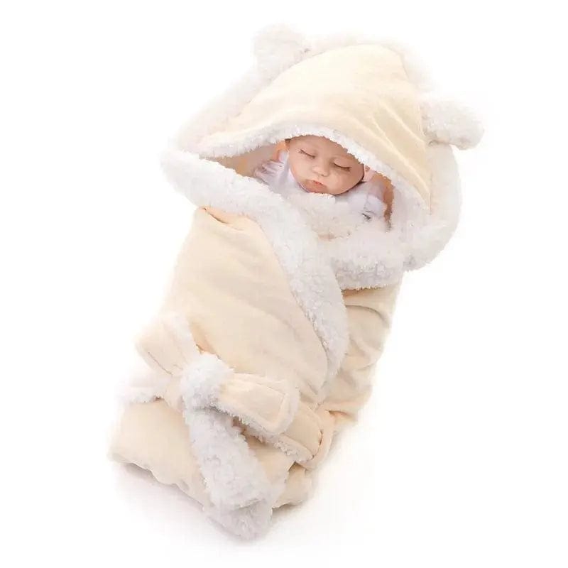 Newborn Soft Fleece Warm Blanket - Essentialshouses