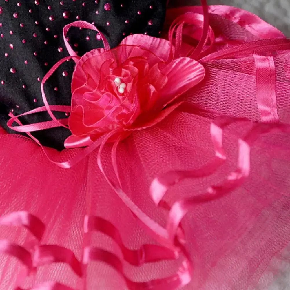 Puppy Rose Flower Summer Dress - Essentialshouses