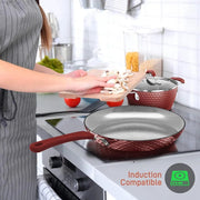 Nonstick 11-Piece Kitchen Cookware Set - Essentialshouses