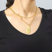 Skyrim Mom Baby Pendant Necklace - Essentialshouses