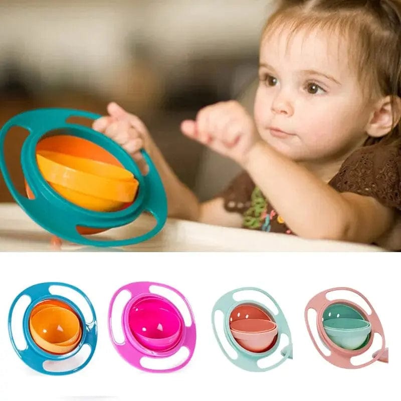 Universal Children Rotary Feeding Bowl - Essentialshouses
