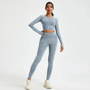 Woman Gym Casual Sport Pants Suit - Essentialshouses