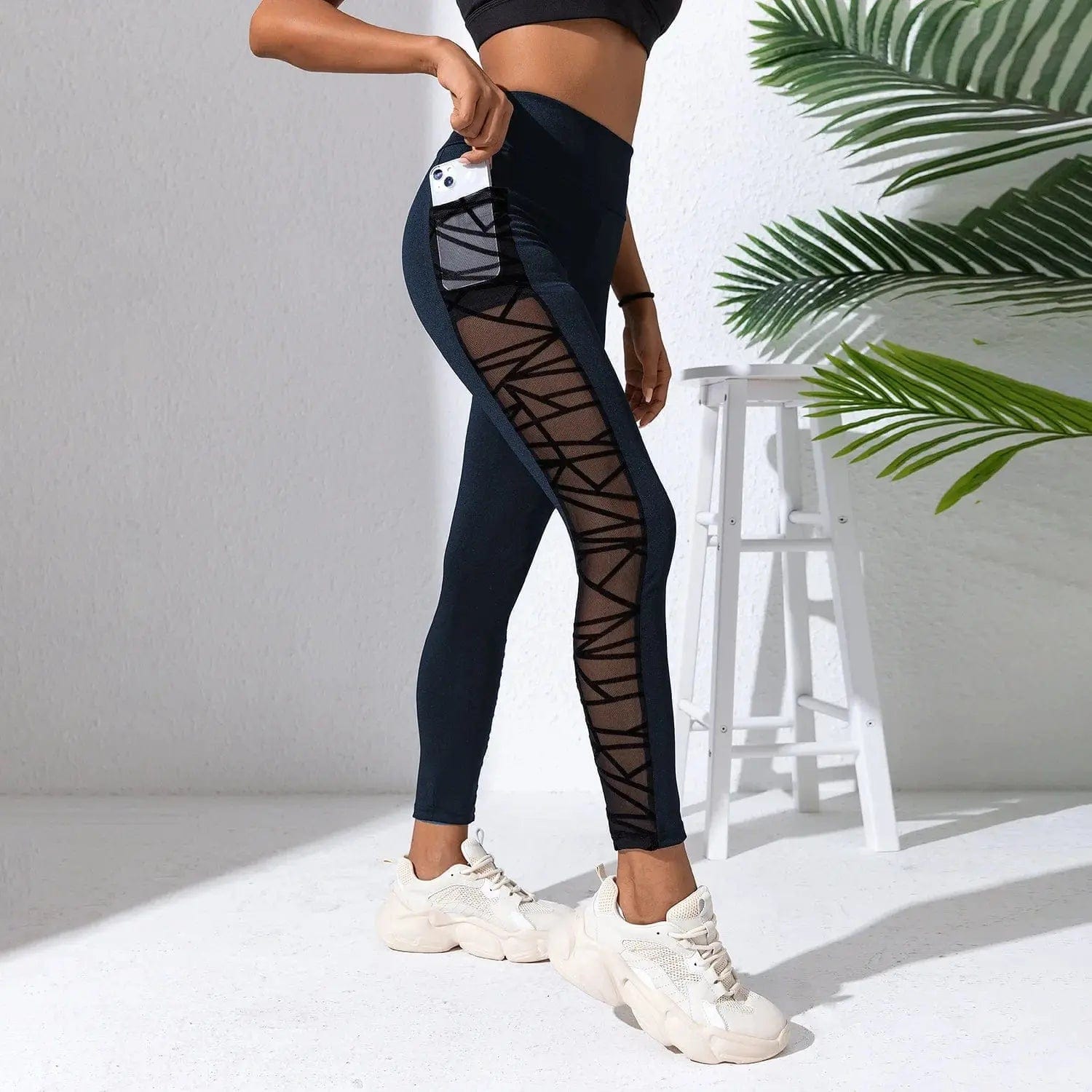 Women's Elastic Slim Fit Yoga Pant - Essentialshouses