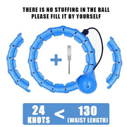 Essentialshouses 24 Blue Sport Abdominal Slimming Hoop