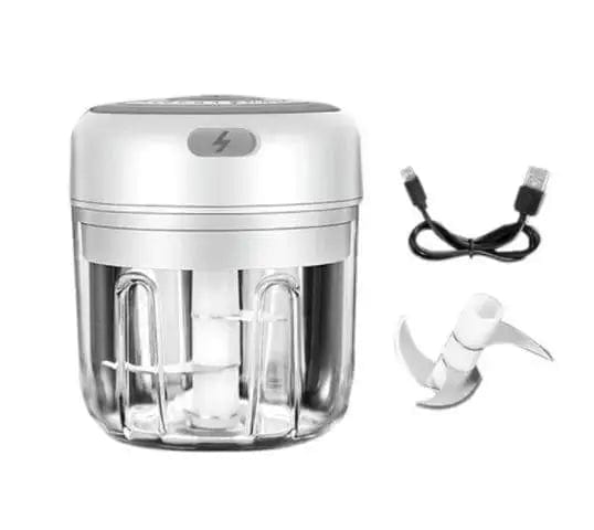 Essentialshouses 250ml 🔪Mini Electric Garlic Chopper – USB Rechargeable Food Processor (100ML/250ML) for Garlic, Onion & Vegetables