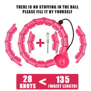 Essentialshouses 28 pink Sport Abdominal Slimming Hoop