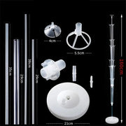 Essentialshouses A 160CM 1 Set / One Size Column Confetti Balloons Stand