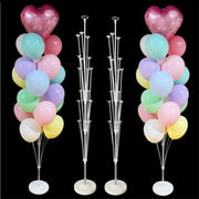 Essentialshouses A 160CM 2 Sets / One Size Column Confetti Balloons Stand