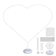 Essentialshouses B Heart 1 Set / One Size Column Confetti Balloons Stand