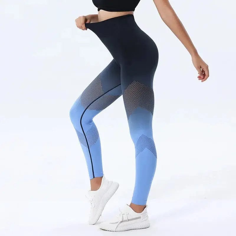 Essentialshouses blue / L Women Leggings Fitness Running Yoga Pant