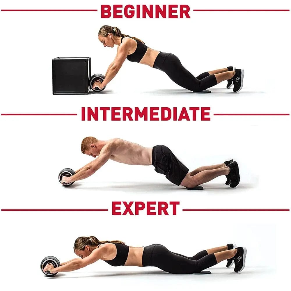 Essentialshouses Gym Fitness Abdominal Trainer Roller