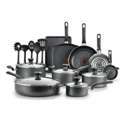 Essentialshouses Light Grey / Over Five-piece Set 🍳T‑fal 20‑Piece Easy Care Non‑Stick Cookware Set – Dishwasher & Oven Safe