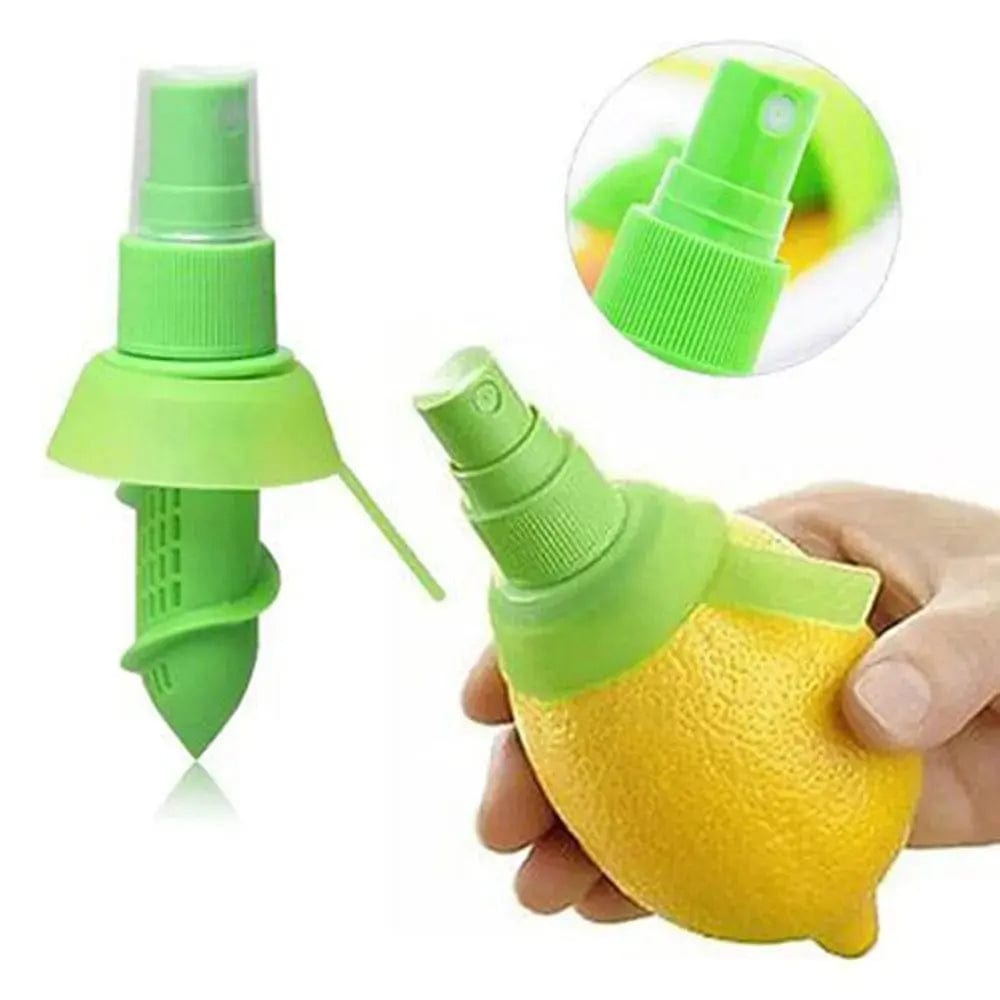 Essentialshouses 🍊Manual Citrus Juicer with Lemon Spray – Handheld Orange Squeezer & Juice Sprayer for Fresh Flavor