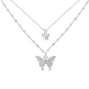 Essentialshouses New Shiny Butterfly Necklace