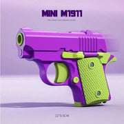 Essentialshouses Purple L New 3D Mini Stress Relief Gun
