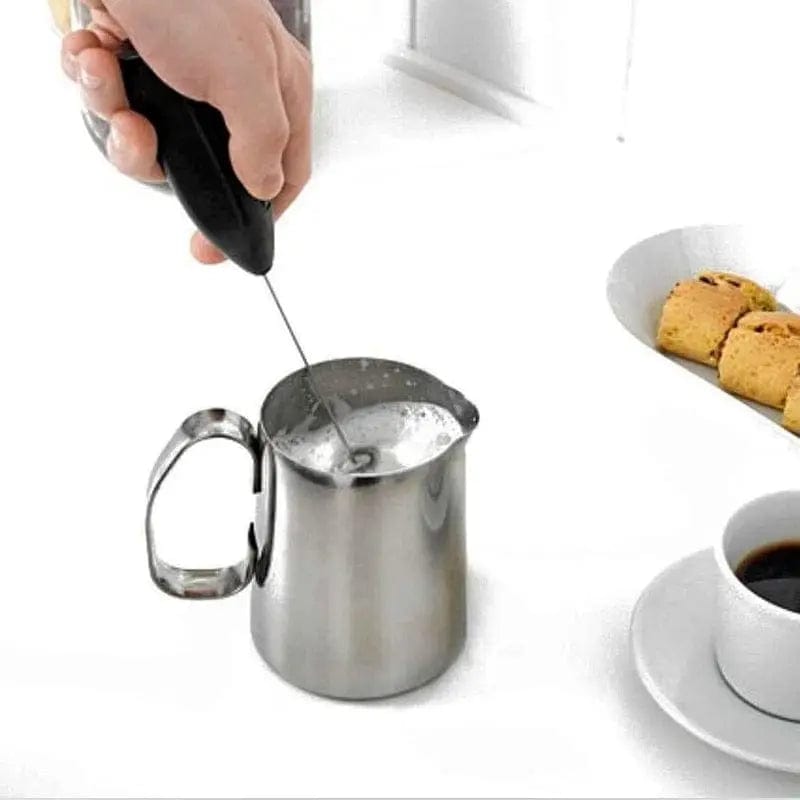 Essentialshouses ☕ Rechargeable Milk Frother – Handheld Coffee Whisk & Egg Beater