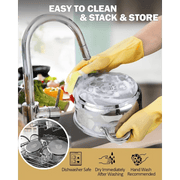 Essentialshouses United States 🍳12‑Piece Stainless Steel Cookware Set – Induction-Ready Pots & Pans with Lids