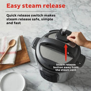 Essentialshouses United States 🍲Chef Series 8 Qt Pressure Cooker & Multi‑Cooker