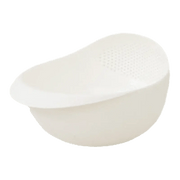 Essentialshouses WHITE πRice Drainage Basket β Multi-Purpose Kitchen Strainer for Washing Rice, Fruits & Vegetables