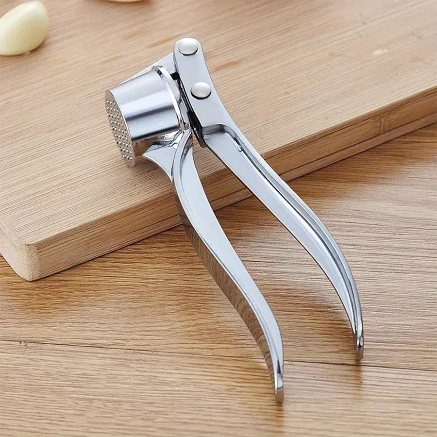 Essentials House United States Commercial Heavy Duty Garlic Press & Multi-Tool. 18cm, Aluminum, for Restaurant, Durable