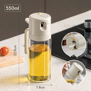 Essentialshouses Kitchen Tools & Gadgets 2 In 1 Oil Sprayer Bottle BBQ Cooking Oil Dispenser Olive Oil Pourers Sprayer Kitchen Baking Oil Mister Vinegar Bottle