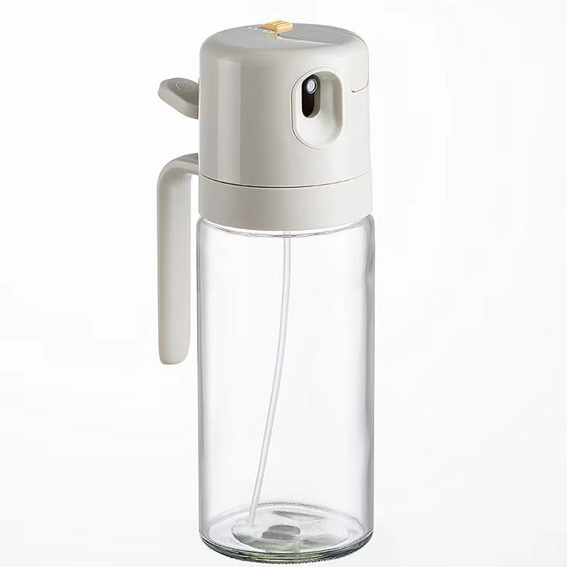 Essentials House Kitchen Tools & Gadgets 550ml Warm Gray / 1PC 2 In 1 Oil Sprayer Bottle BBQ Cooking Oil Dispenser Olive Oil