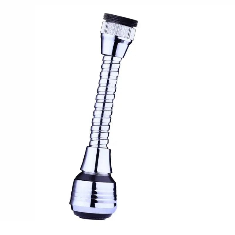 Extended-style 360 degree rotatable faucet extender attachment