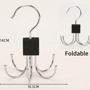 Alternate view of 360-degree rotating closet organizer for bags and accessories
