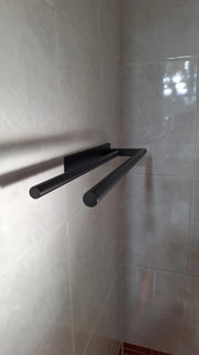 Alternate view of 39 cm no-drill adhesive towel bar