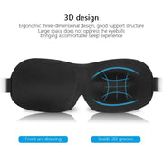 Essentials House Comfortable Lightweight Eye Cover Soft 3D Contoured Sleeping Mask Breathable Eye Shade for Men and Women