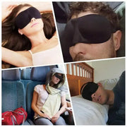 Essentials House Comfortable Lightweight Eye Cover Soft 3D Contoured Sleeping Mask Breathable Eye Shade for Men and Women