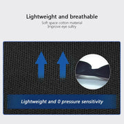 Essentials House Comfortable Lightweight Eye Cover Soft 3D Contoured Sleeping Mask Breathable Eye Shade for Men and Women