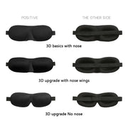 Essentials House Comfortable Lightweight Eye Cover Soft 3D Contoured Sleeping Mask Breathable Eye Shade for Men and Women