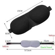 Essentials House Comfortable Lightweight Eye Cover Soft 3D Contoured Sleeping Mask Breathable Eye Shade for Men and Women