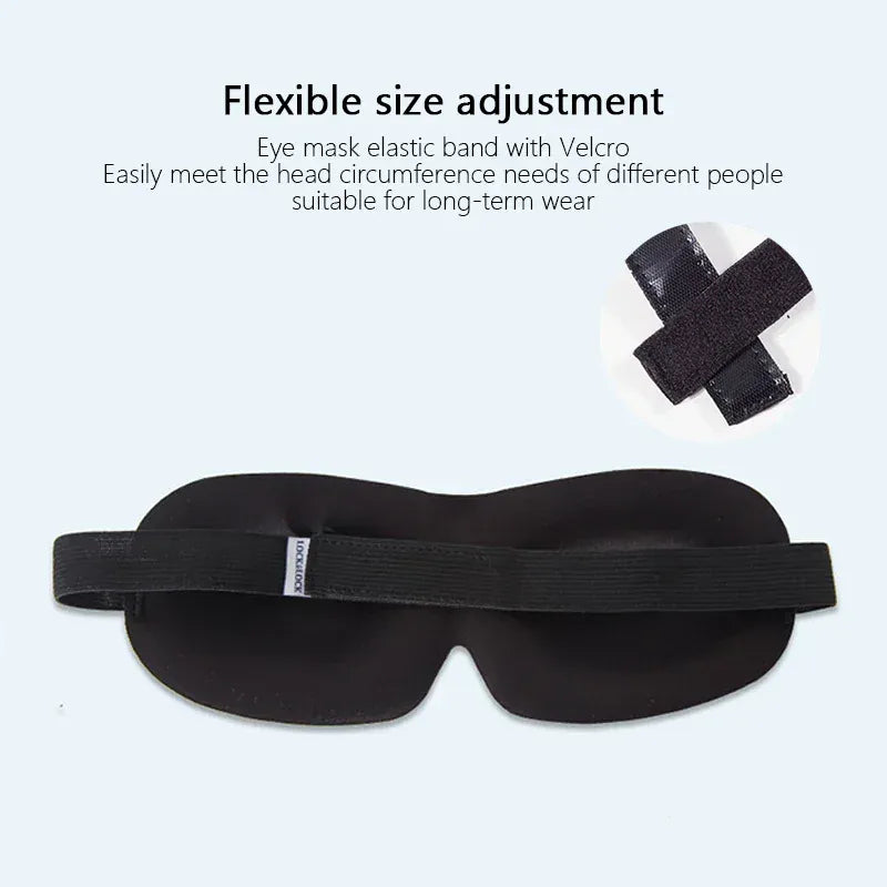 Essentials House Comfortable Lightweight Eye Cover Soft 3D Contoured Sleeping Mask Breathable Eye Shade for Men and Women