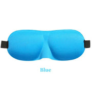 Essentials House Blue Comfortable Lightweight Eye Cover Soft 3D Contoured Sleeping Mask Breathable Eye Shade for Men