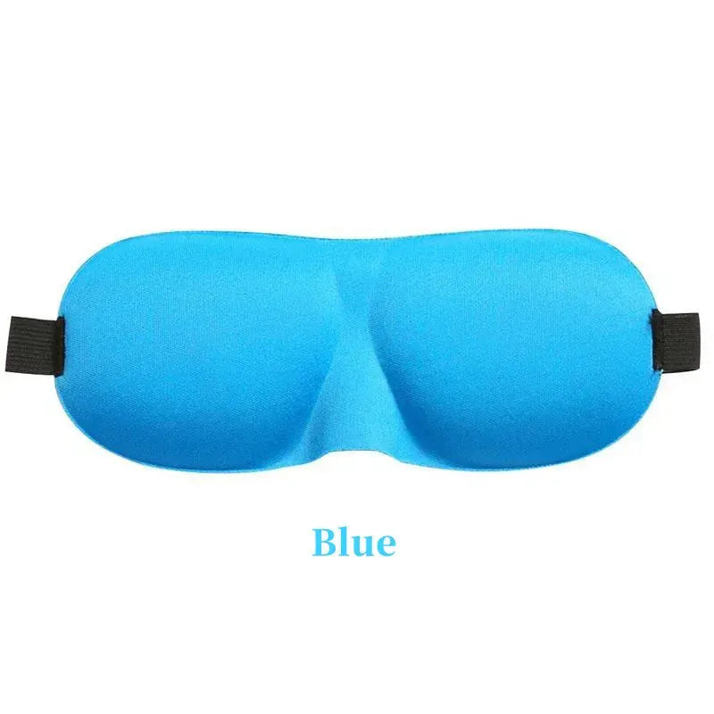 Essentials House Blue Comfortable Lightweight Eye Cover Soft 3D Contoured Sleeping Mask Breathable Eye Shade for Men