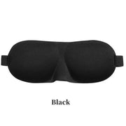 Essentials House Black Comfortable Lightweight Eye Cover Soft 3D Contoured Sleeping Mask Breathable Eye Shade for Men