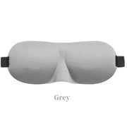 Essentials House Gray Comfortable Lightweight Eye Cover Soft 3D Contoured Sleeping Mask Breathable Eye Shade for Men