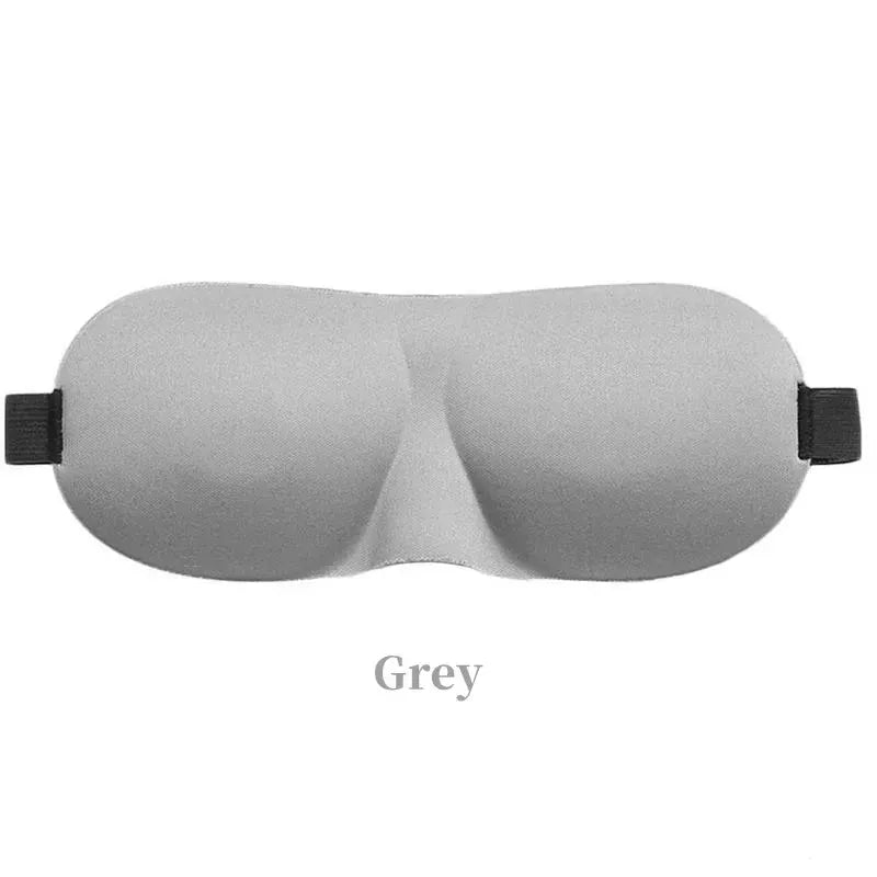 Essentials House Gray Comfortable Lightweight Eye Cover Soft 3D Contoured Sleeping Mask Breathable Eye Shade for Men