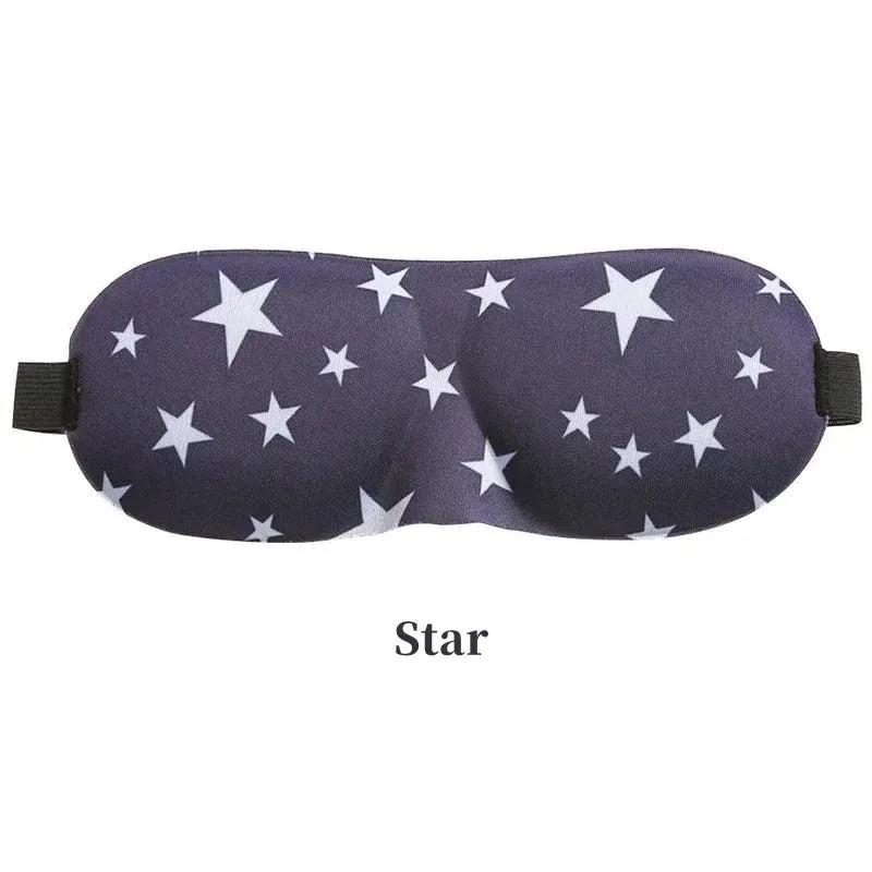 Essentials House Little Star Comfortable Lightweight Eye Cover Soft 3D Contoured Sleeping Mask Breathable Eye Shade for Men