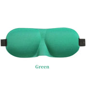 Essentials House Green Comfortable Lightweight Eye Cover Soft 3D Contoured Sleeping Mask Breathable Eye Shade for Men